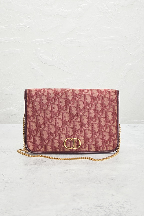 view 2 of 9 Dior Diorissimo Clutch in Red