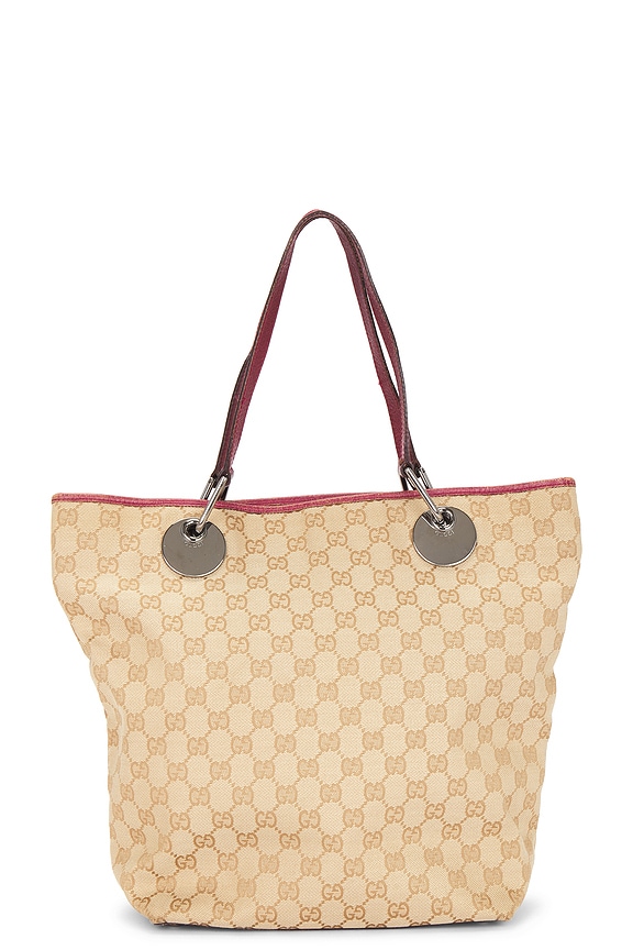 view 1 of 10 Gucci Eclipse Tote Bag in Beige