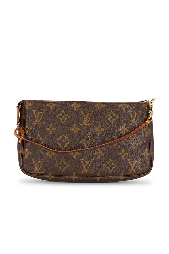 view 1 of 8 Louis Vuitton Monogram Pochette Accessoires Shoulder Bag in Brown