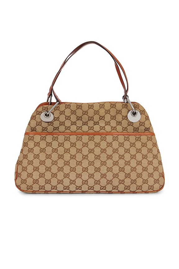 view 1 of 8 Gucci Eclipse Shoulder Bag in Beige