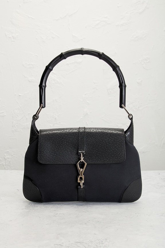 view 2 of 7 Gucci Bamboo Jackie Hobo Bag in Black
