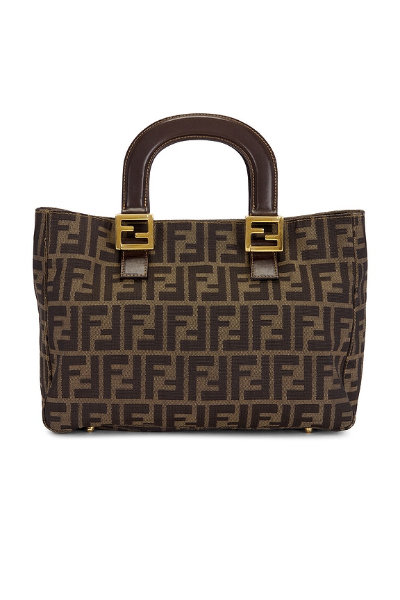 view 1 of 8 Fendi Zucca Handbag in Brown