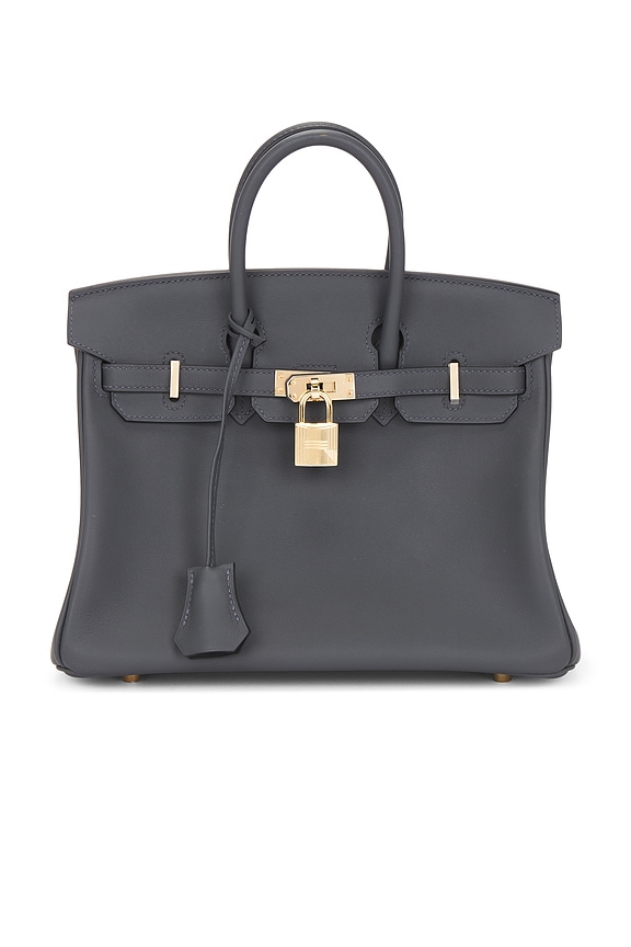view 1 of 10 Hermes Swift Birkin 25 Handbag in Gris Misty