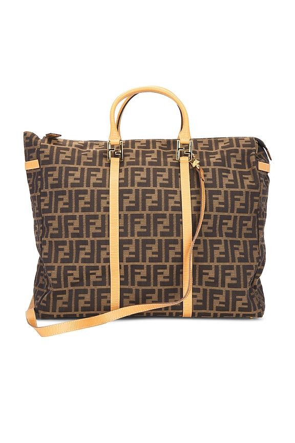 view 1 of 6 Fendi Zucca Boston Bag in Brown