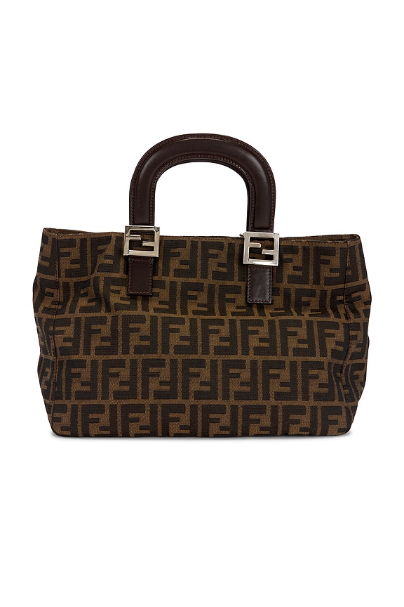 view 1 of 8 Fendi Zucca Handbag in Brown