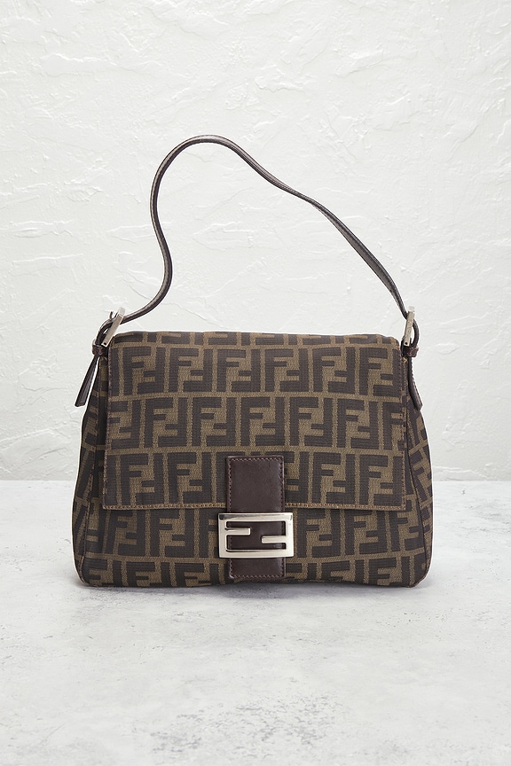view 2 of 10 SAC PORTÉ ÉPAULE FENDI in Tobacco Brown