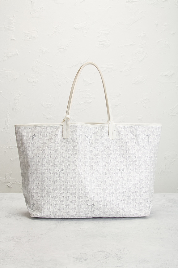 view 2 of 9 Goyard Saint Louis PM Tote Bag in White