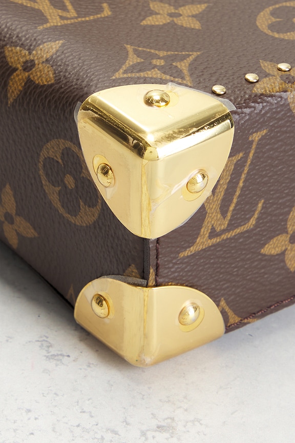 FWRD Renew Louis Vuitton Monogram Reverse Camera Box Handbag in