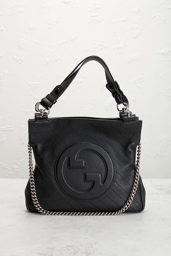view 2 of 7 Gucci Sakai Be Green Blondie Tote Bag in Black