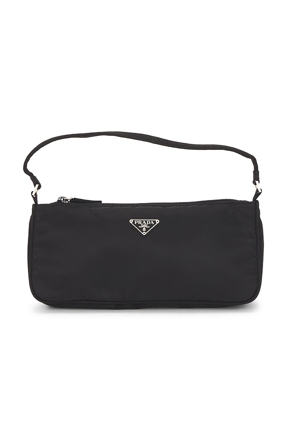 view 1 of 9 Prada Tessuto Pouch in Black