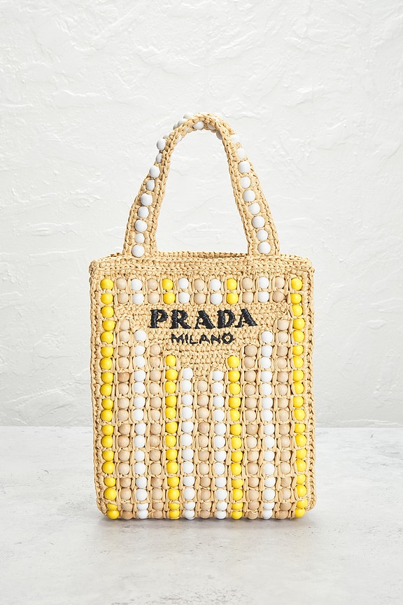 view 2 of 10 SAC À MAIN PRADA in Beige