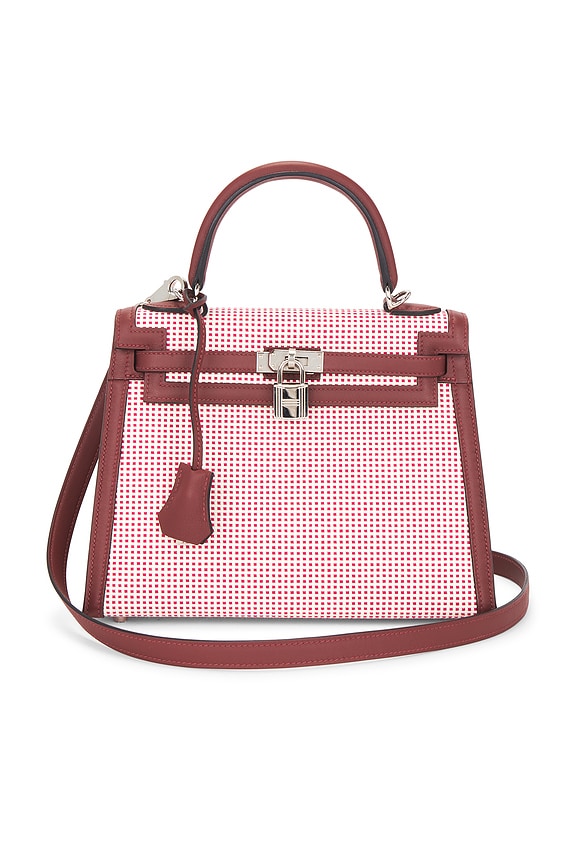 view 1 of 10 SAC À MAIN HERMES in Rouge Ash