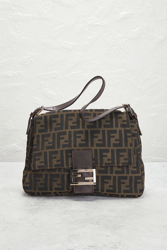 view 2 of 10 SAC PORTÉ ÉPAULE FENDI in Tobacco Brown