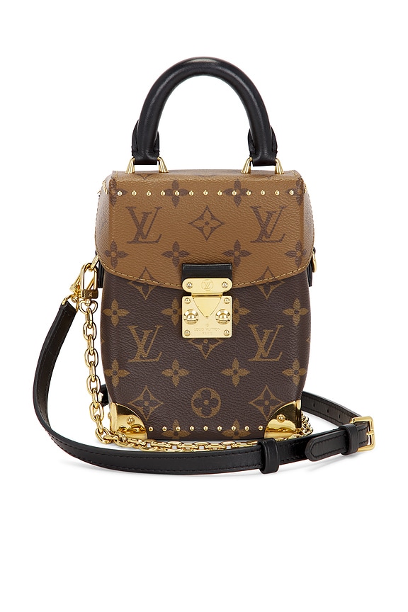 view 1 of 8 Louis Vuitton Monogram Reverse Camera Box Handbag in Brown