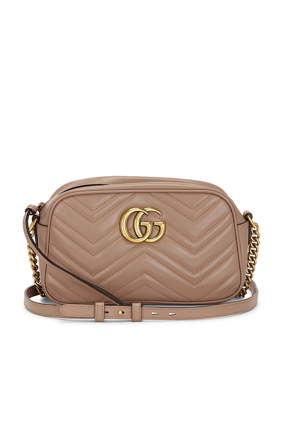 view 1 of 8 Gucci Mini GG Marmont Shoulder Bag in Dusty Pink