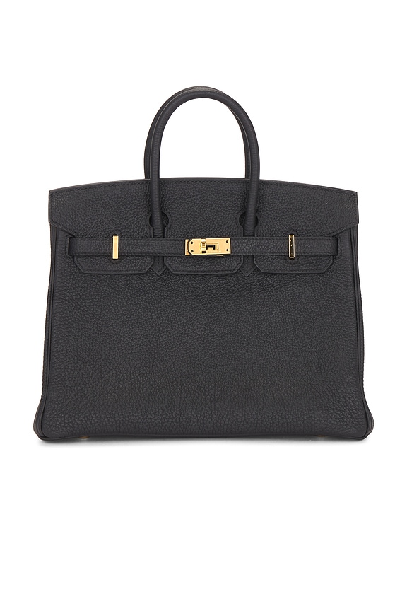 view 1 of 10 Hermes Togo Birkin 25 Handbag in Black
