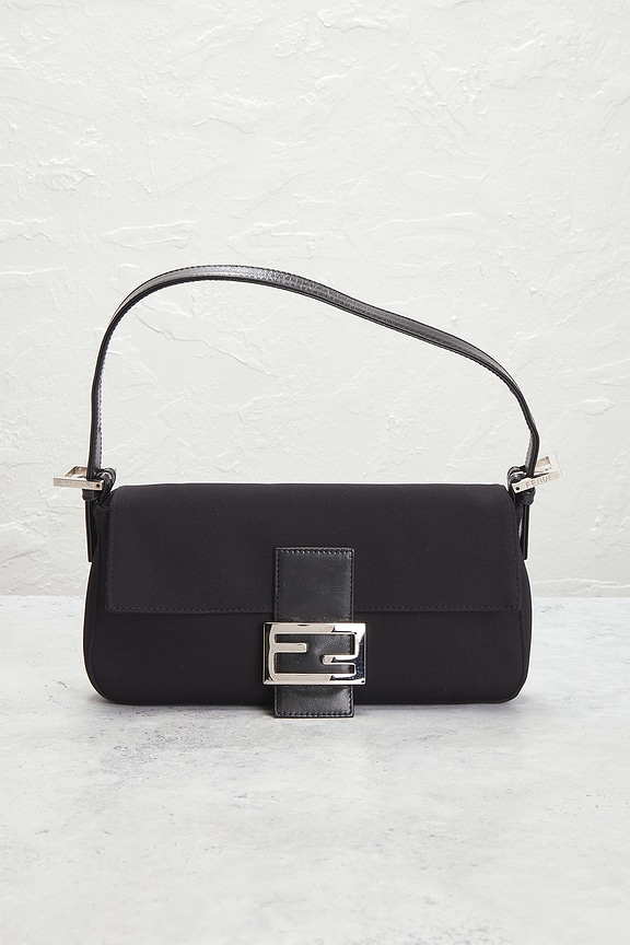 view 2 of 9 Fendi Baguette Shoulder Bag in Black
