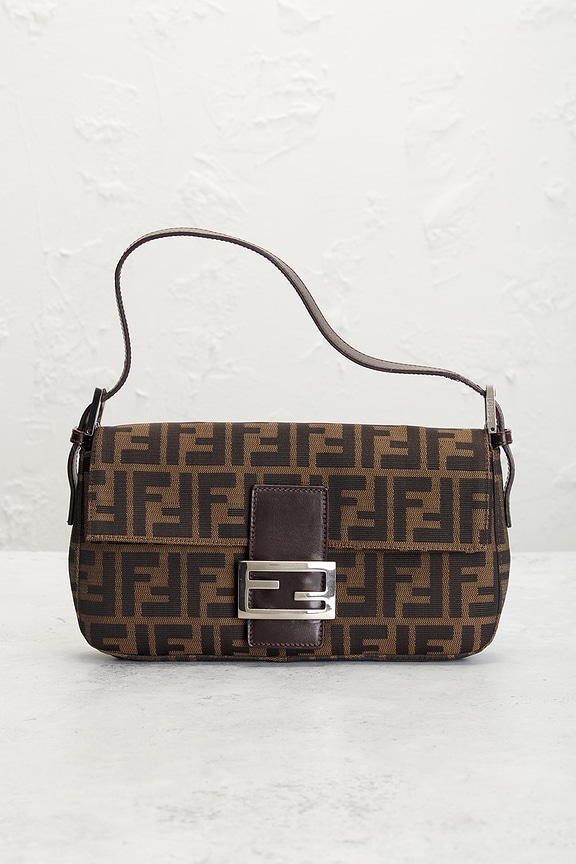 view 2 of 9 BOLSO HOMBRO FENDI in Tobacco Brown