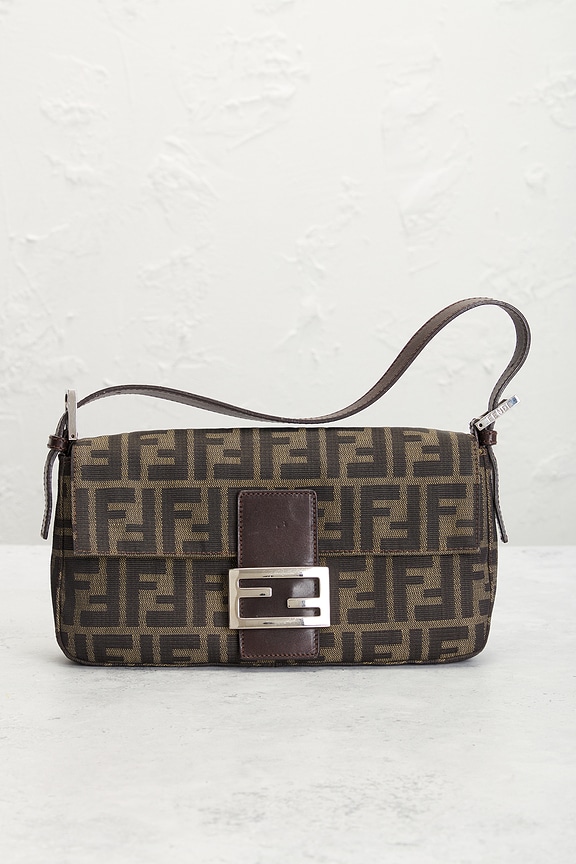 view 2 of 8 BOLSO HOMBRO FENDI in Tobacco Brown