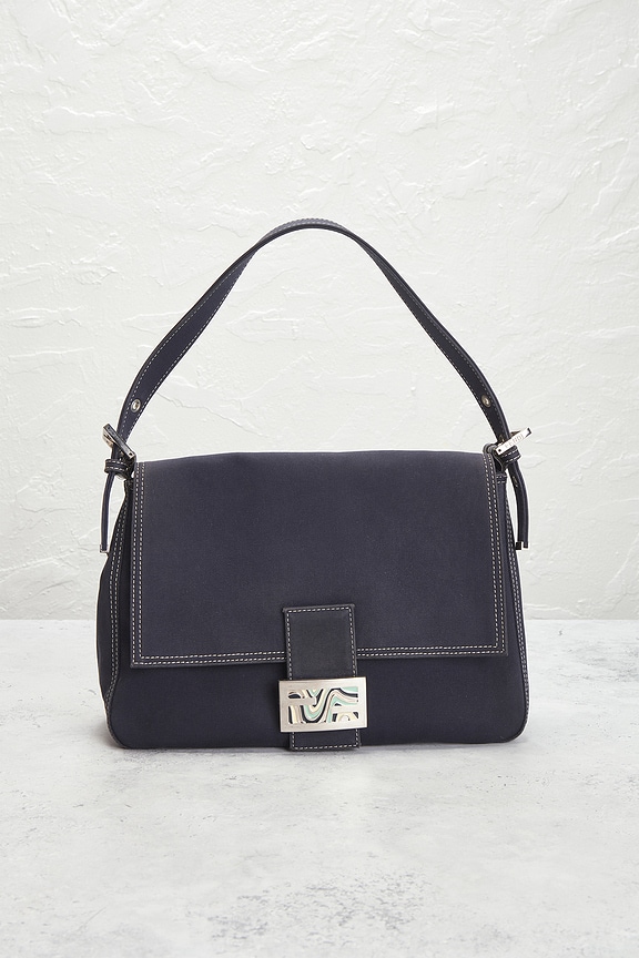 view 2 of 10 Fendi Mama Baguette Shoulder Bag in Blue