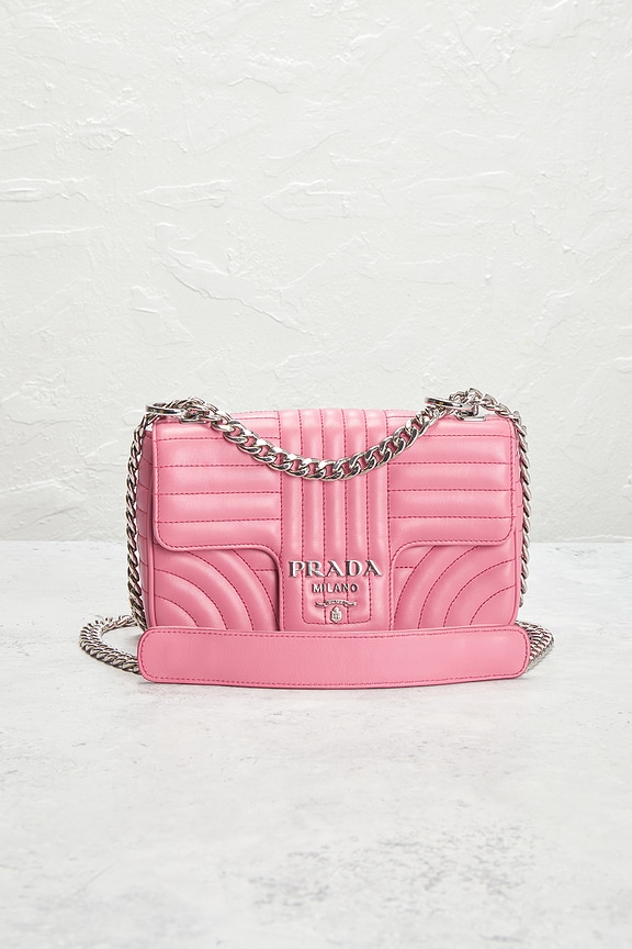 view 2 of 10 SAC PORTÉ ÉPAULE PRADA in Pink