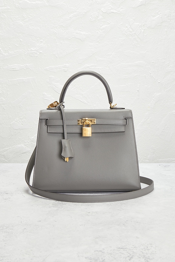 view 2 of 10 BOLSO HERMES in Gris