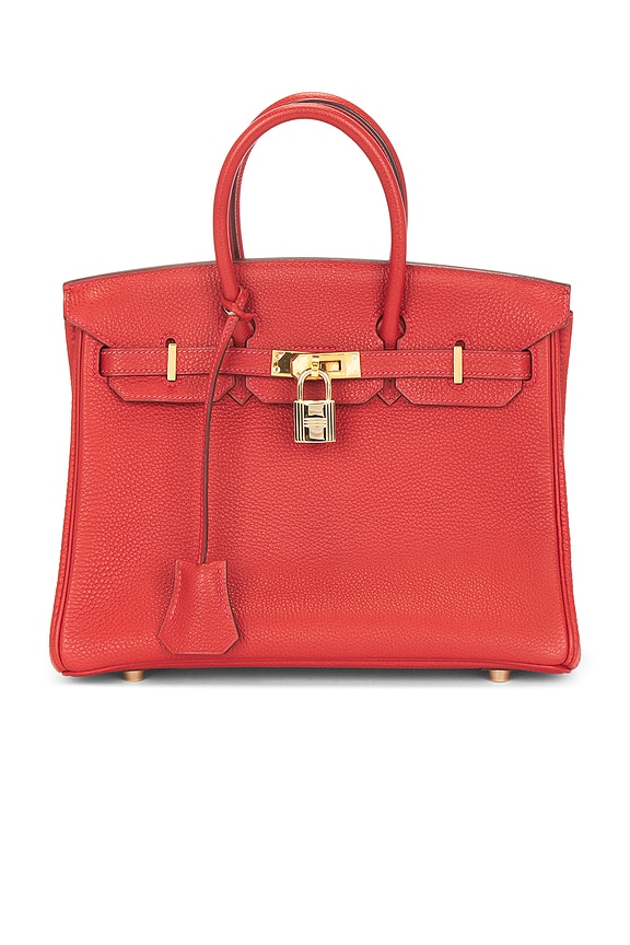 view 1 of 10 BOLSO HERMES in Rouge Vif