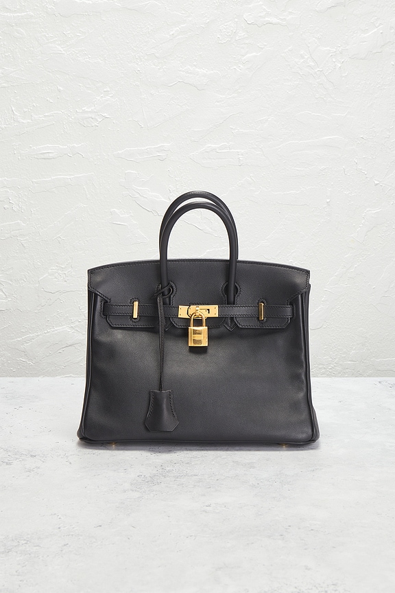 view 2 of 10 Hermes Swift Birkin 25 Handbag in Noir
