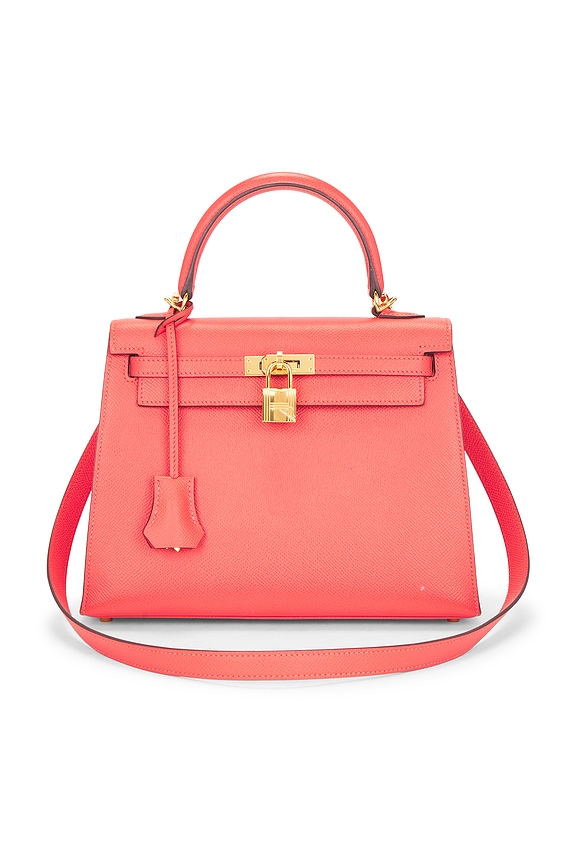 view 1 of 10 BOLSO HERMES in Rouge Casaque