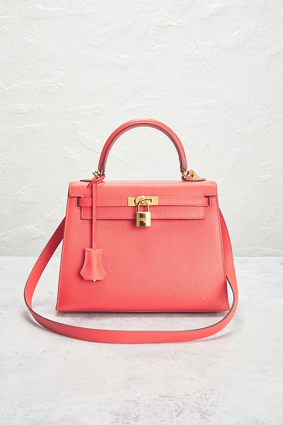 view 2 of 10 BOLSO HERMES in Rouge Casaque