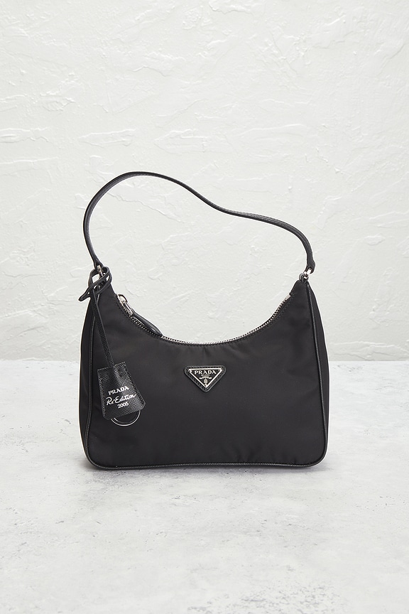 view 2 of 9 SAC PORTÉ ÉPAULE PRADA in Black