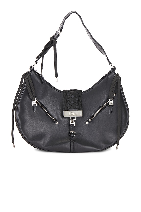 view 1 of 10 Dior Corset Hobo Bag in Black