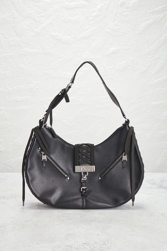 view 2 of 10 Dior Corset Hobo Bag in Black