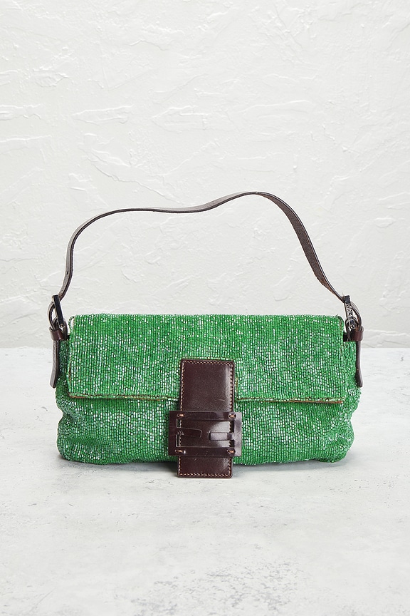 view 2 of 10 SAC PORTÉ ÉPAULE FENDI in Green