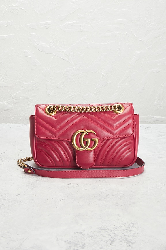 view 2 of 10 BOLSO HOMBRO GUCCI in Red