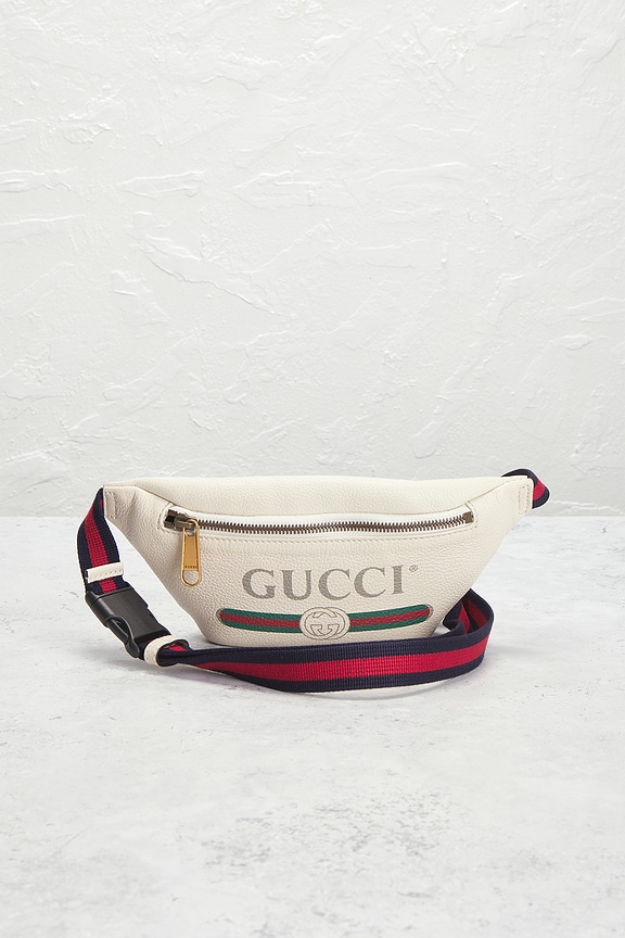 view 2 of 9 Gucci Logo Belt Bag in White