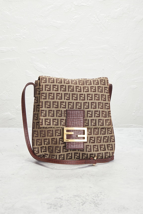view 2 of 10 SAC PORTÉ ÉPAULE FENDI in Beige