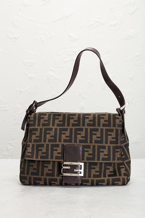 view 2 of 8 SAC PORTÉ ÉPAULE FENDI in Brown