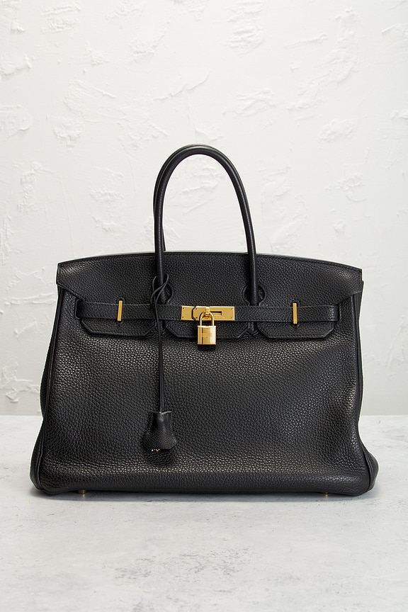 view 2 of 9 SAC À MAIN HERMES in Noir