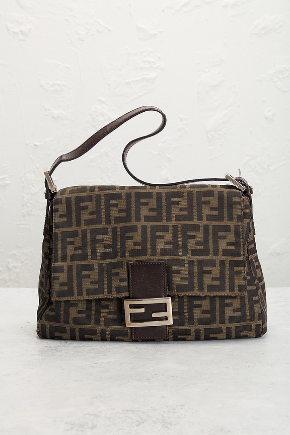 view 2 of 8 SAC PORTÉ ÉPAULE FENDI in Tobacco Brown