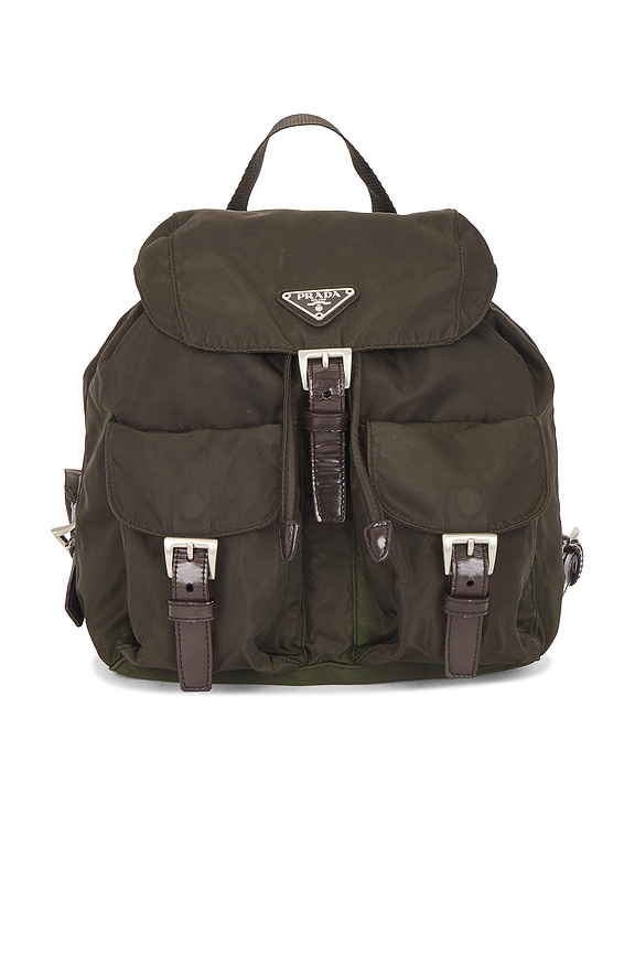 view 1 of 10 SAC À DOS PRADA in Khaki