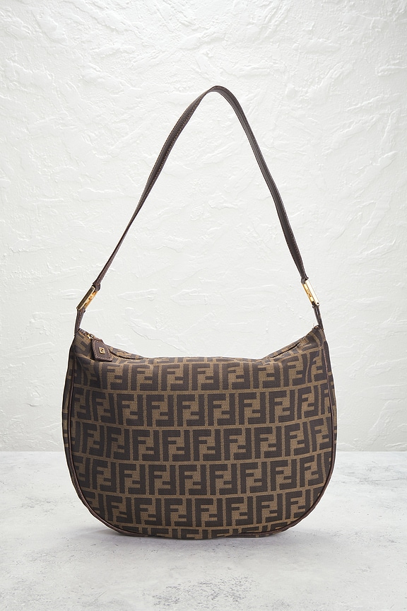 view 2 of 10 SAC PORTÉ ÉPAULE FENDI in Brown