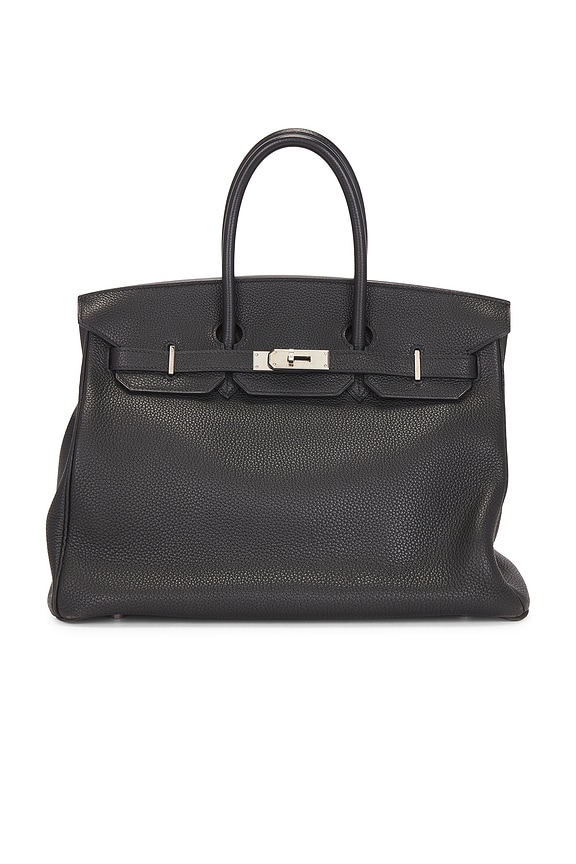 view 1 of 10 SAC À MAIN HERMES in Noir