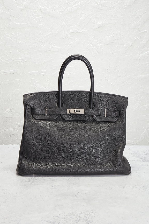view 2 of 10 SAC À MAIN HERMES in Noir
