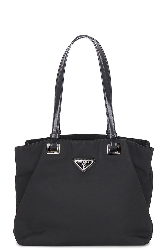 view 1 of 10 Prada Tessuto Tote Bag in Black