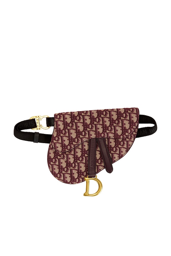 view 1 of 8 RIÑONERA DIOR in Red