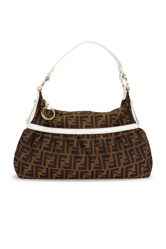 view 1 of 9 Fendi Zucca Chef Shoulder Bag in Brown