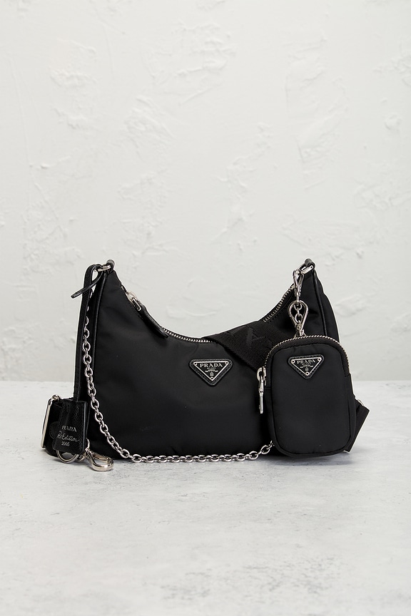 view 2 of 8 BOLSO PRADA in Black