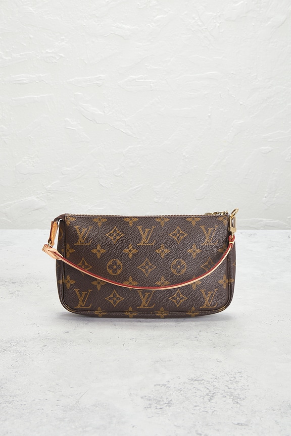 view 2 of 9 Louis Vuitton Monogram Pochette Accessoires Shoulder Bag in Brown