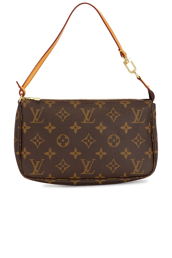 view 1 of 7 Louis Vuitton Monogram Pochette Accessoires Shoulder Bag in Brown